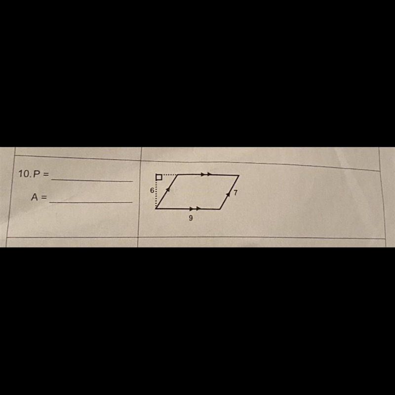 Find perimeter and area-example-1