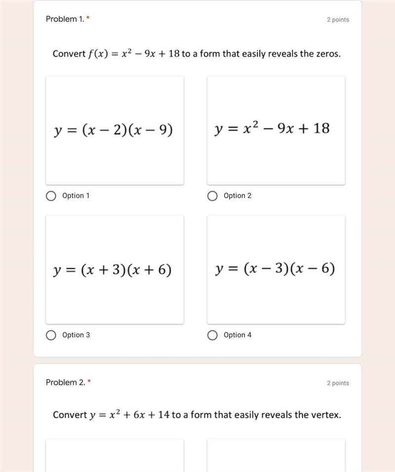 Convert to a form that reveals the zeros-example-1