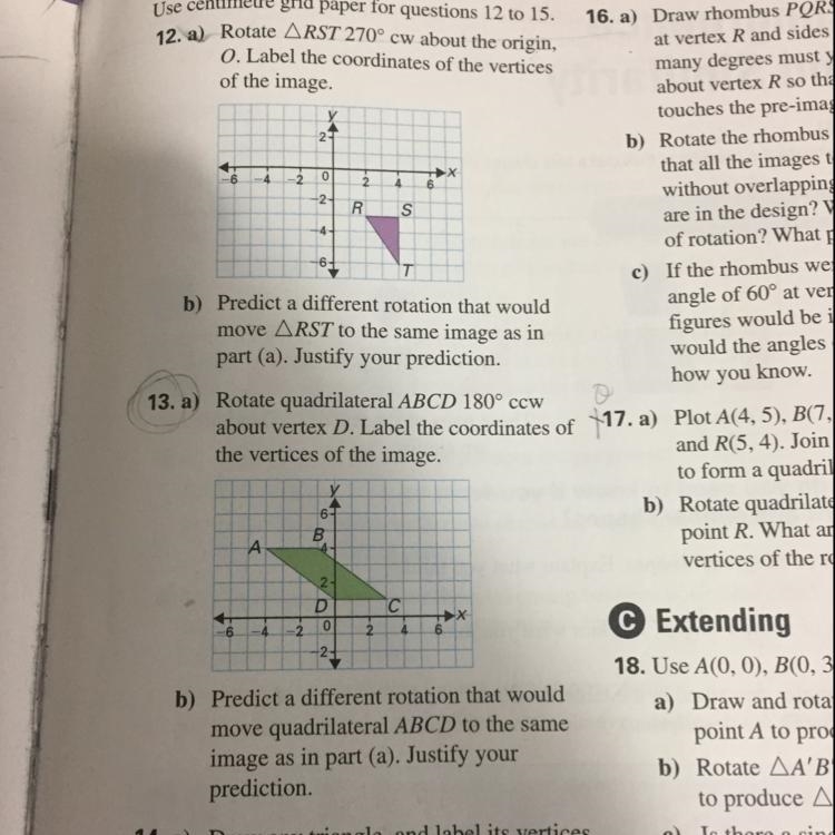 Can I have answers for 12 and 13-example-1