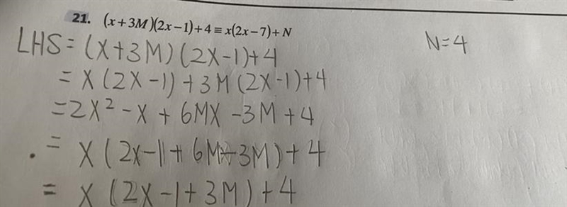 How to find constant M ? did I do anything wrong here ?-example-1