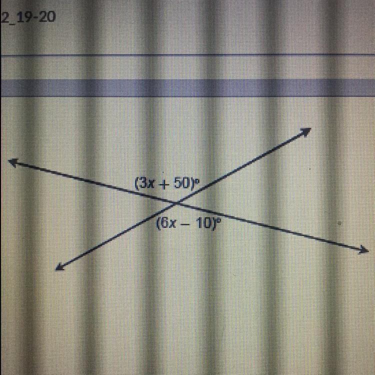 What is the value of x? Enter your answer in the box. x=N-example-1