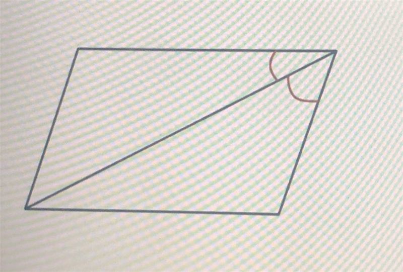 Which of the following statements can be made about the parallelogram shown below-example-1