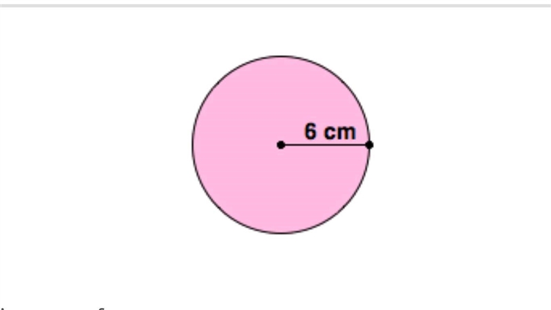 Find the circumference of the circle in terms of π (pi) A. 6π cm B. 9π cm C. 12π cm-example-1