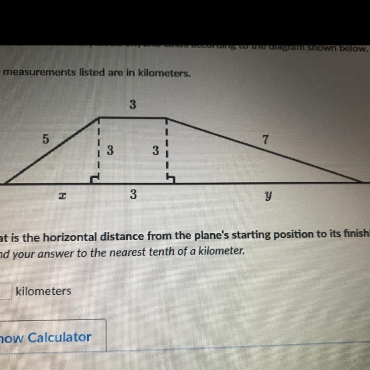 An airplane takes off, levels off, and lands according to the diagram shown below-example-1