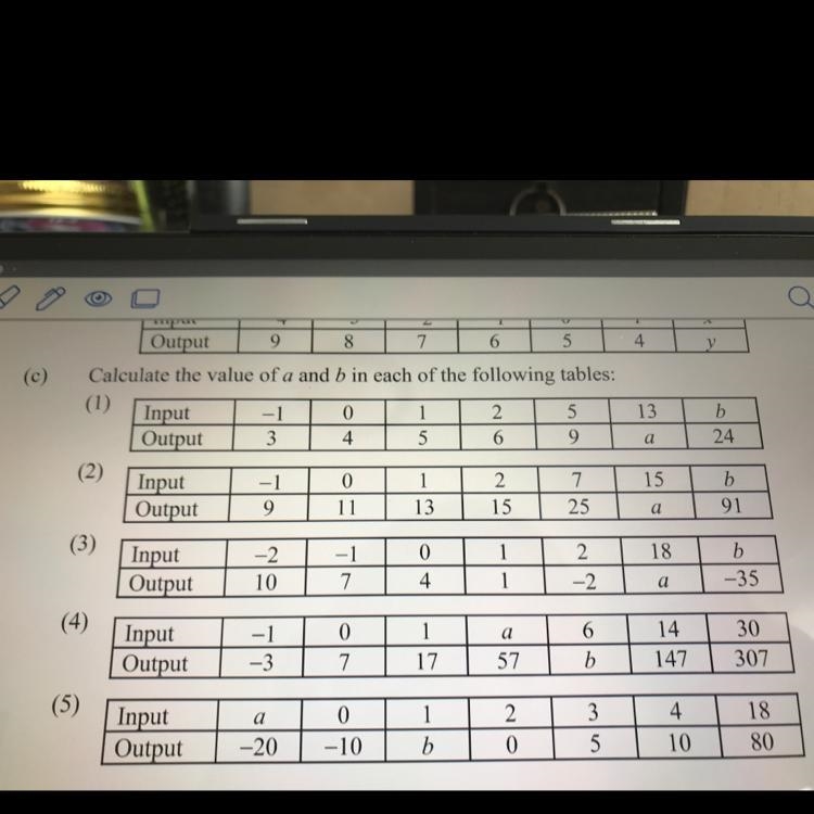 Can some please help me with the last two tables. I’ll give u a thank. :)-example-1