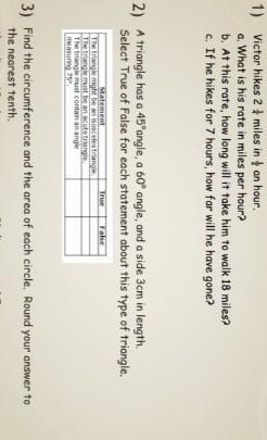 A.radius=10yd B.diameter=4.5cm those are the last part of the 3 question​-example-1