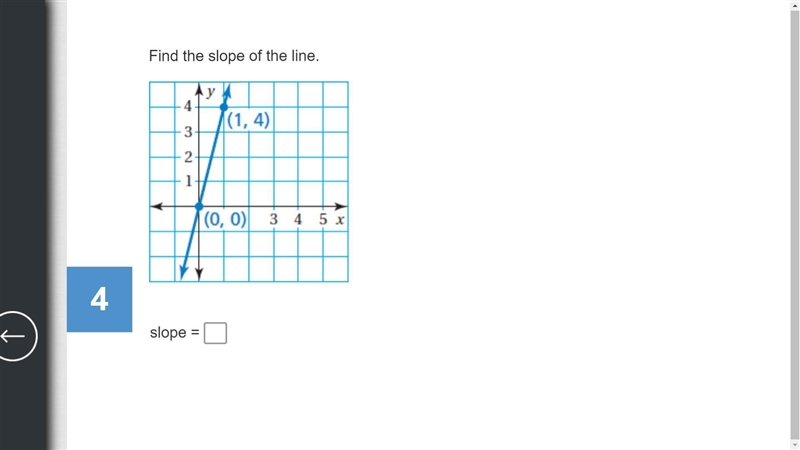 Find the Slope. (Slopes are incredibly difficult for me at the time could you help-example-1