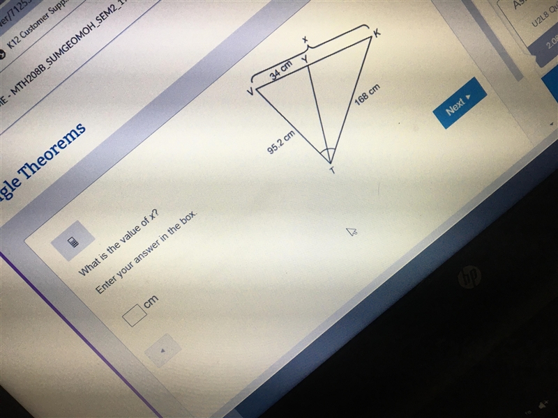 What is the value of x (I need help)-example-1