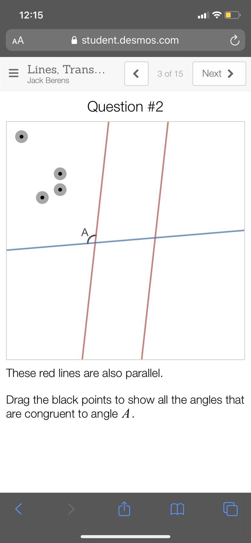 What are congruent points and how do I find them-example-1