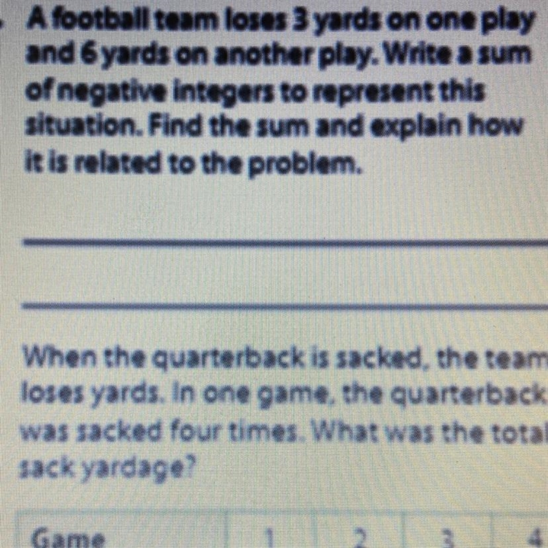 I need help with the football one please-example-1