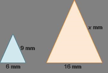 Which statement is true about setting up a proportion to solve for the missing measure-example-1