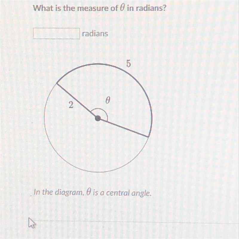 What is the measure of 0 in radians?-example-1