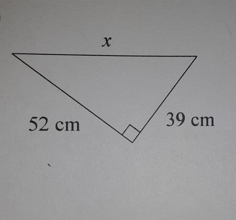 Find the missing side ​-example-1