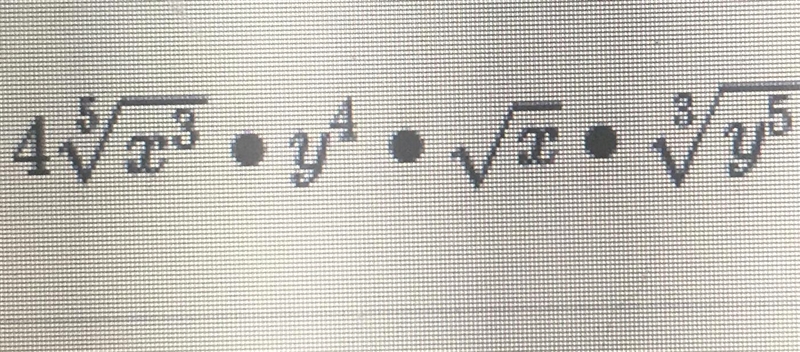 Simplify the expression and rewrite in rational exponent form.-example-1