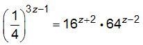 Solve: answer the question for z z= ?-example-1