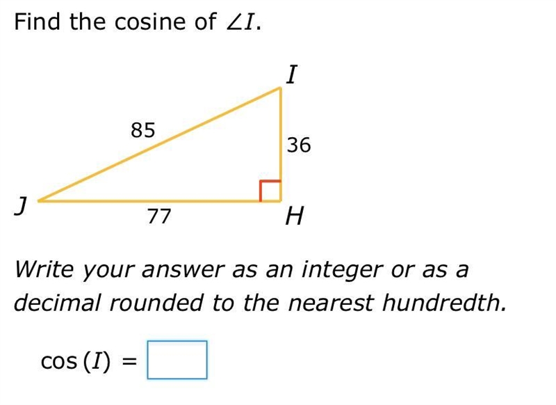 Find the cosine of L-example-1