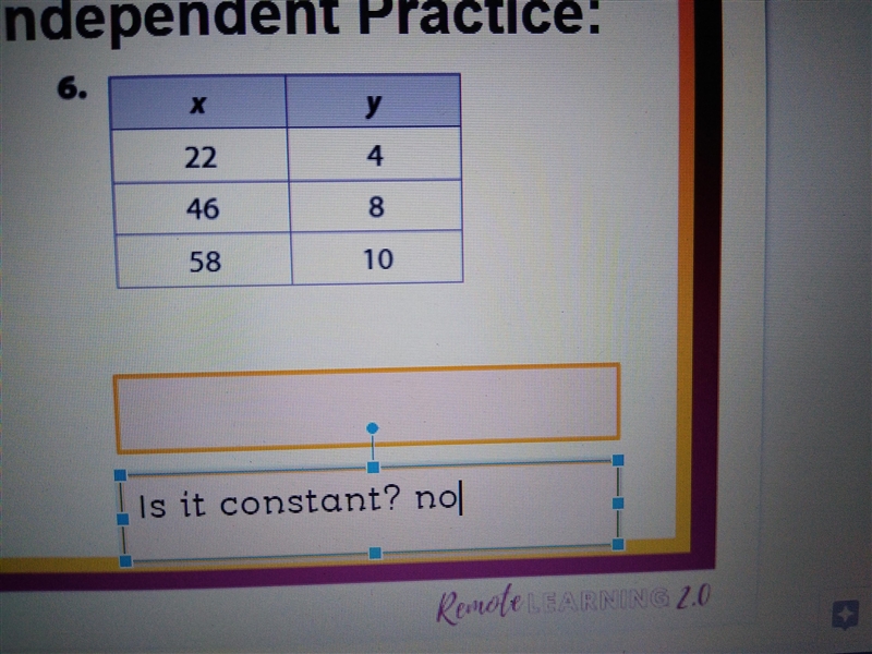 Find the quotient for y and x-example-1