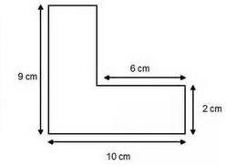 What is the area of the figure? A) 36 cm2 B) 48 cm2 C) 90 cm2 D) 102 cm2-example-1