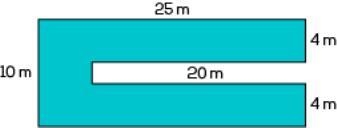 A swimming pool is shown below. Two maintenance workers correctly found the total-example-1