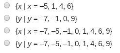 What is the range of the given function?-example-1