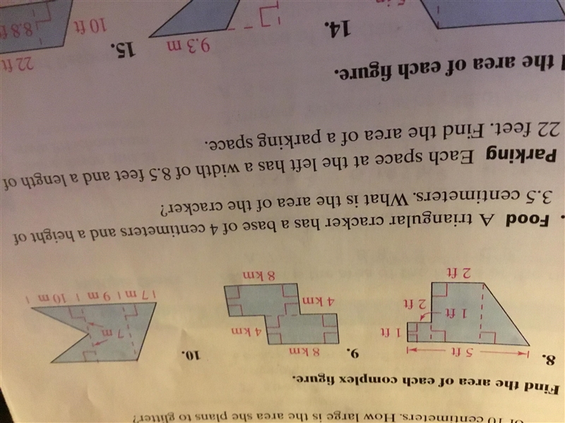 Find the area of each complex figure.-example-1