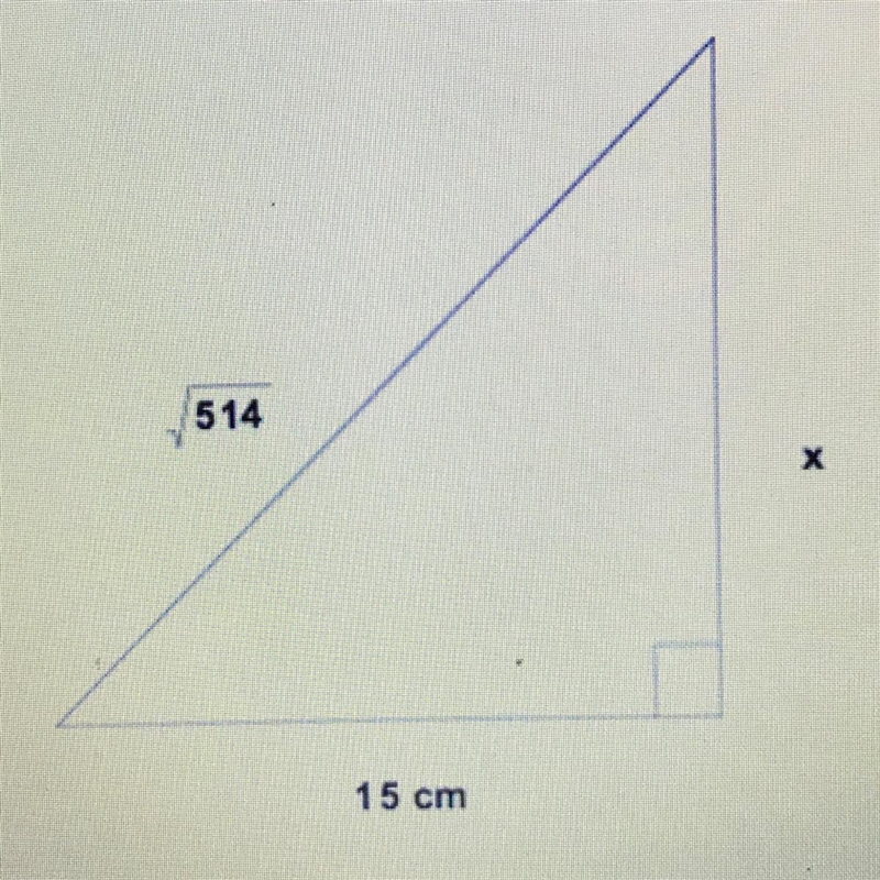 What is the value of x in the triangle-example-1