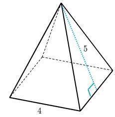 Which expression can be used to find the surface area of the following square pyramid-example-1