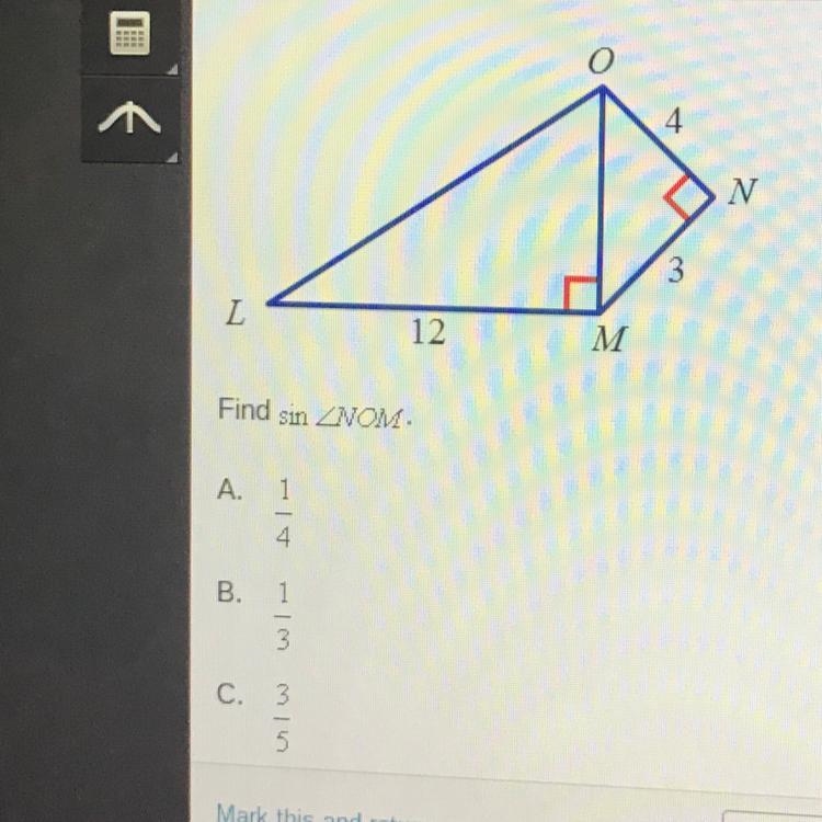 8. analyze the diagram below and complete the instructions that follow find sin angle-example-1