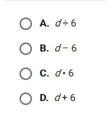 If d = the number of dogs, which variable expression represents the phrase below? the-example-1