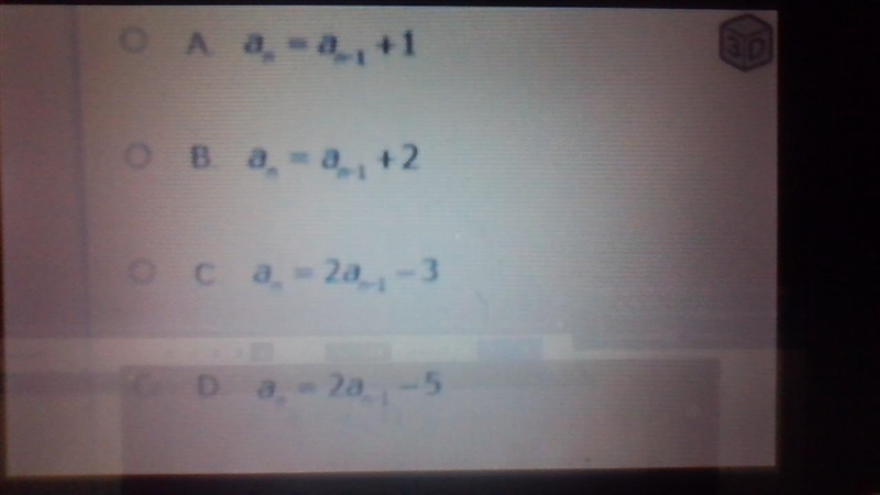 PLEASE THIS DUE IN LIKE 2 MIN use the table to answer the following question. Which-example-2