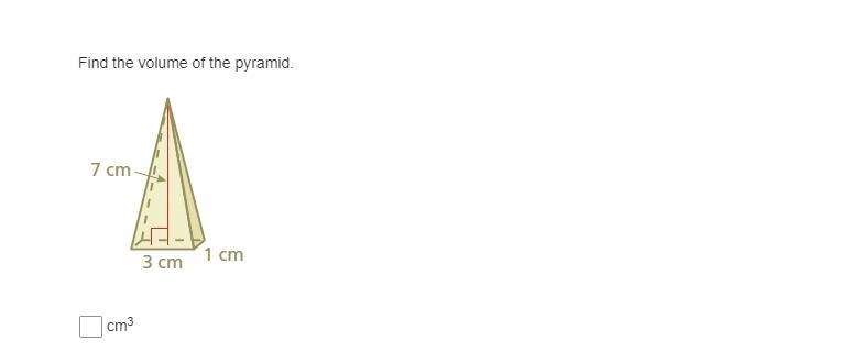 Find the volume of the pyramid.-example-1