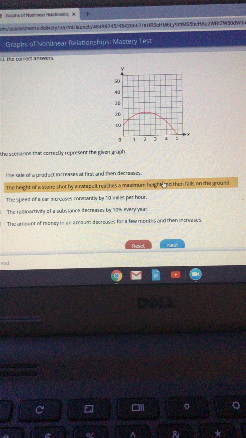 Select ALL the correct answers. Select the scenarios that correctly represent the-example-1