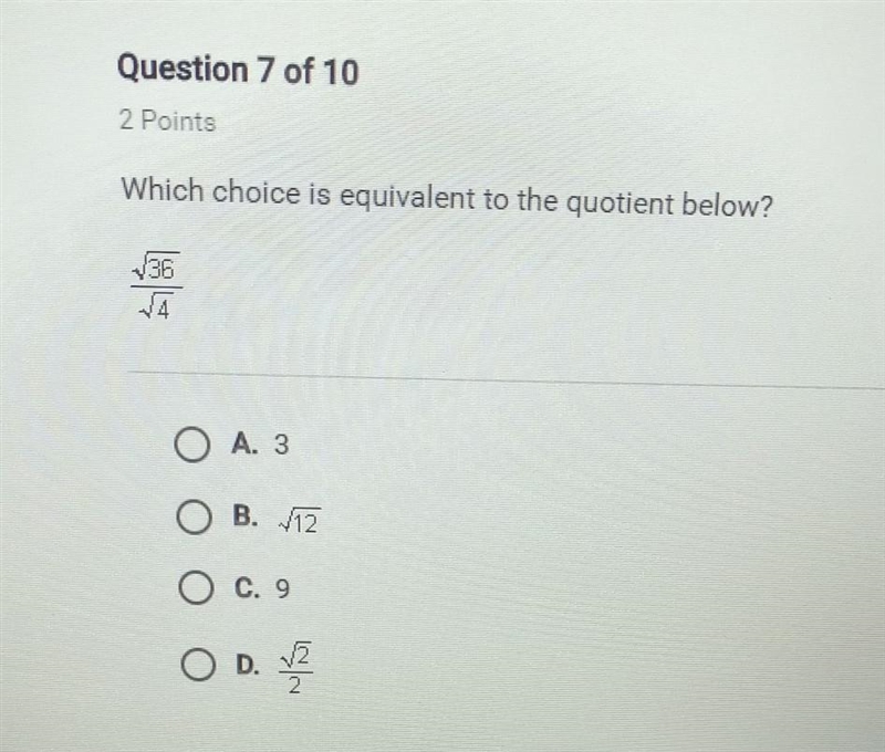 Which choice is equivalent to the quotient below?​-example-1