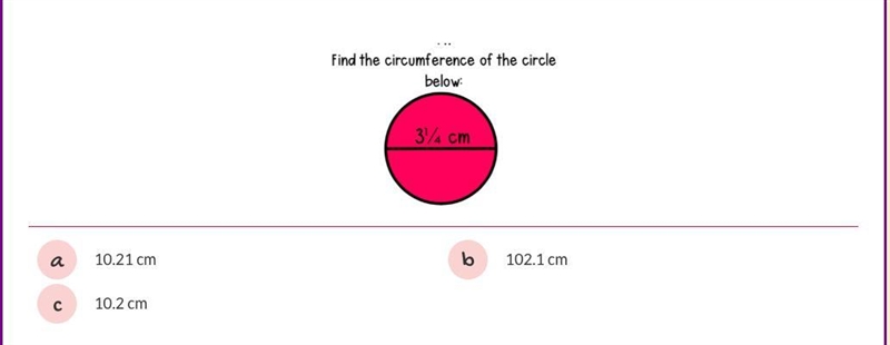 I need help with another problem find the circumference of the circle-example-1