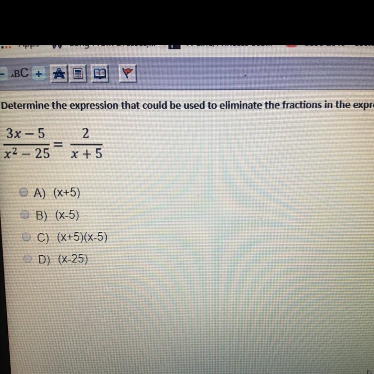 URGENT Easy math multiple choice-example-1