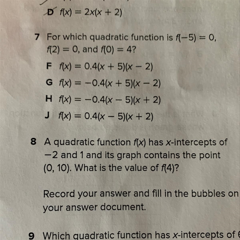 I need help on these 2 questions. Algebra 1-example-1