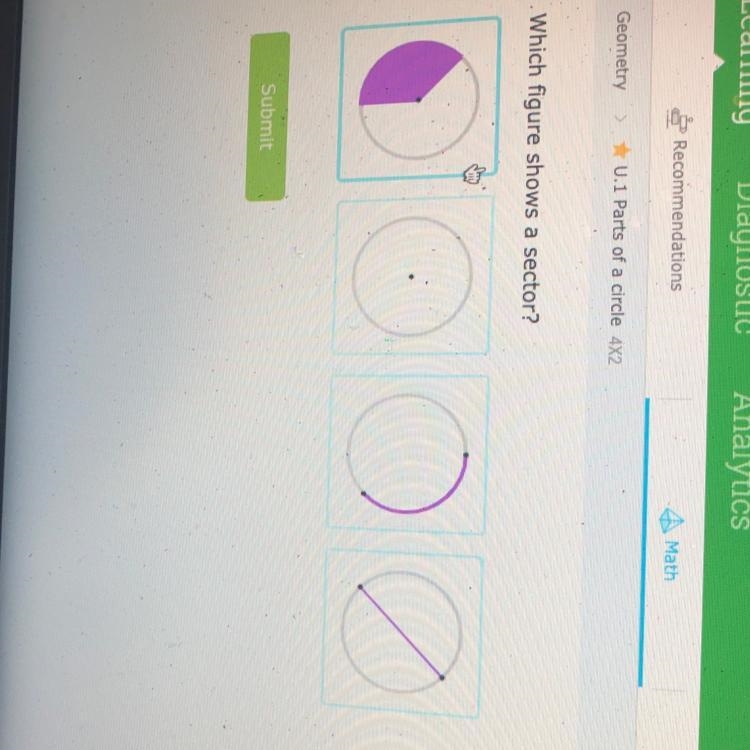 Which figure shows a sector?-example-1