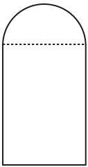 Explain the steps you would take to find the area of the following composite shape-example-1