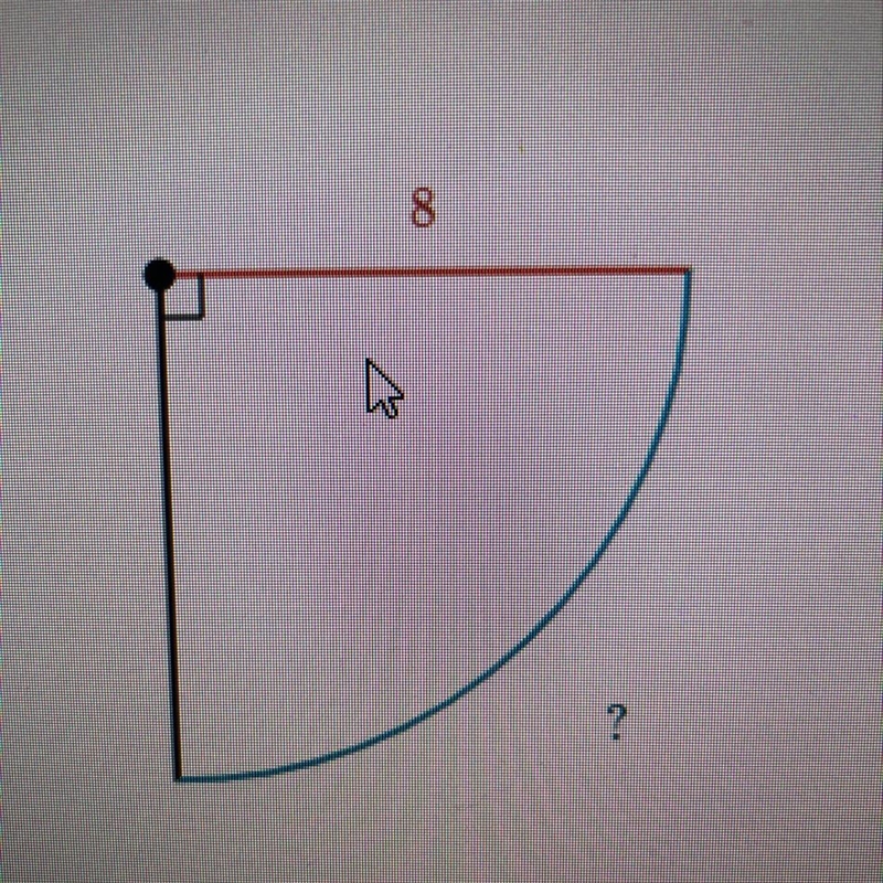 Find the arc length of the partial circle. Either enter an exact answer in terms of-example-1