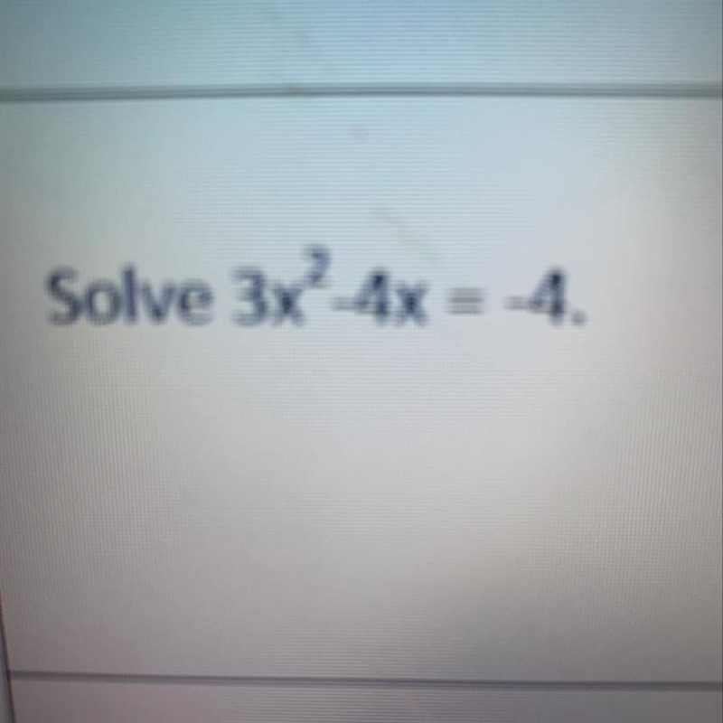 Solve this in quadratic formula please and thank you.-example-1