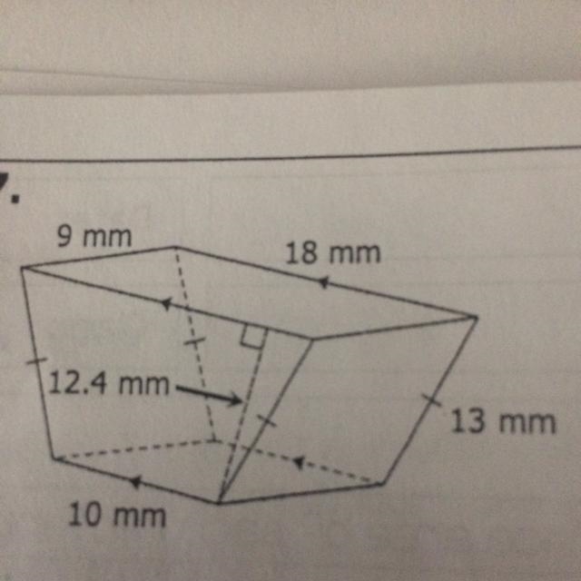 Find the surface area of the prism-example-1