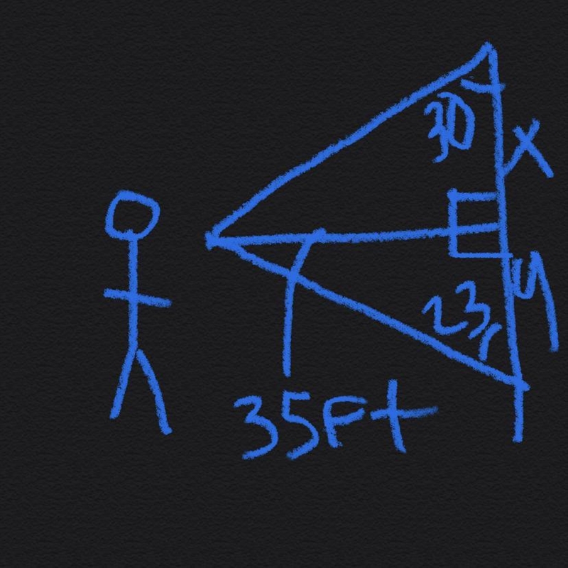 Solve for x and y i’m pretty sure you use tangent-example-1