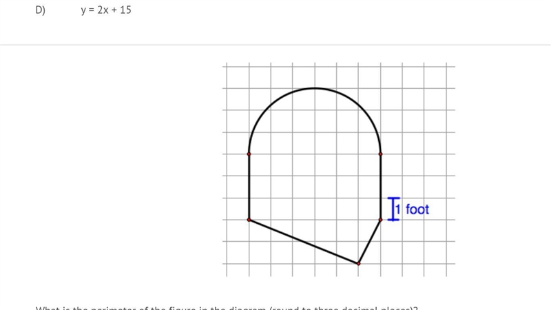 What is the perimeter of the figure in the diagram (round to three decimal places-example-1