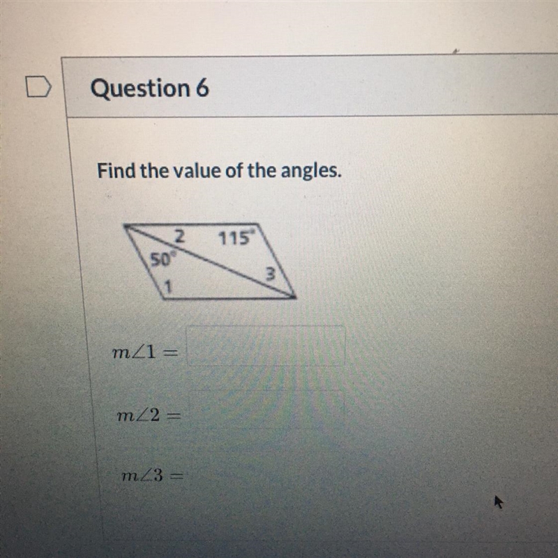 Find the value of the angles-example-1