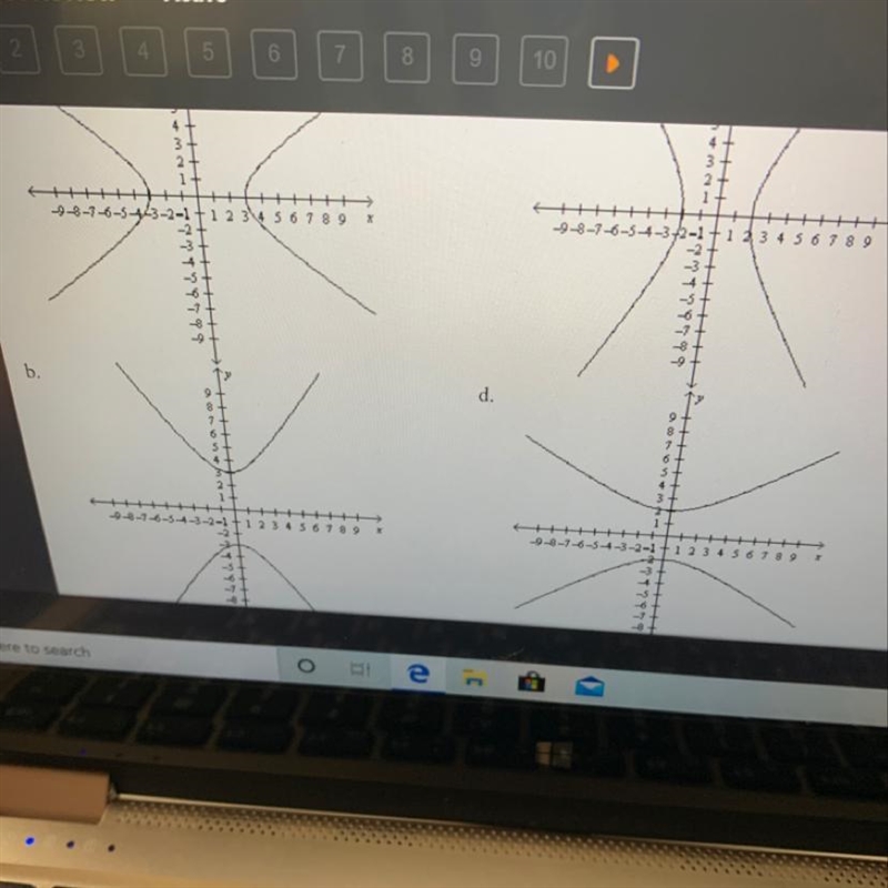 What is the graph of x^2/9-y^2/4=1-example-1