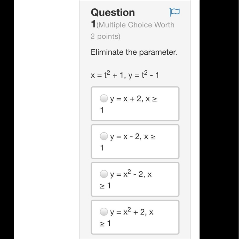 Eliminate the parameter-example-1