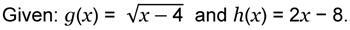 What is g(h(10))? (images)-example-1