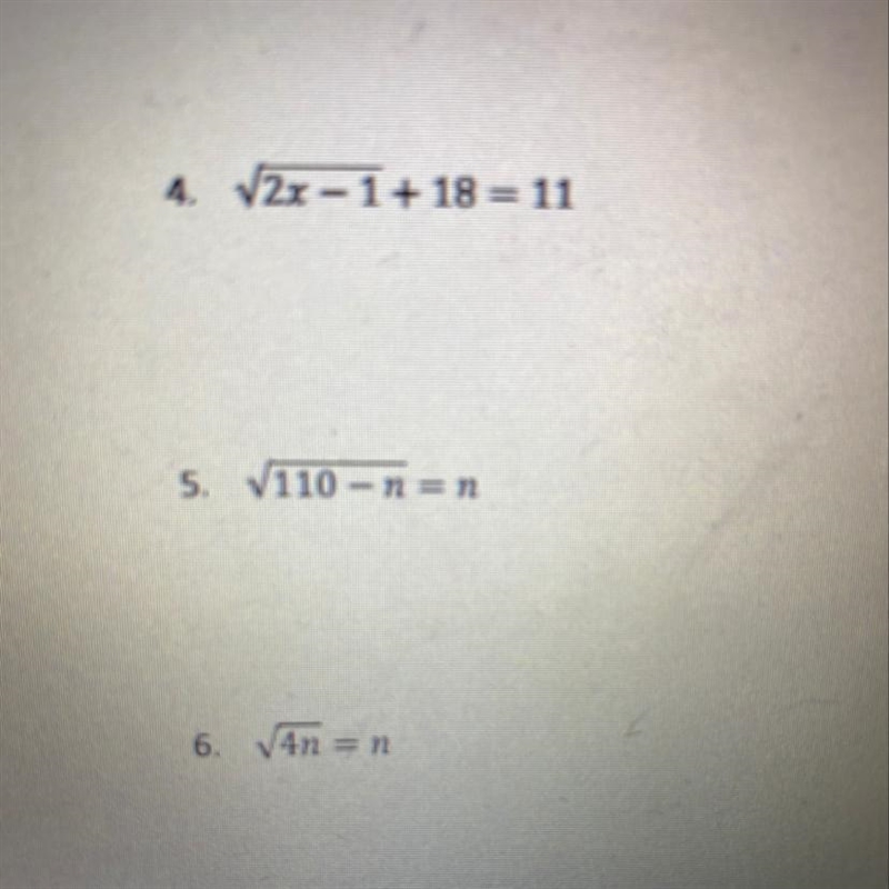 Problem #5, whats the value of n?-example-1