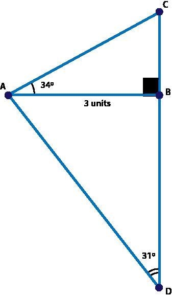 What is the length of segment AD.-example-1