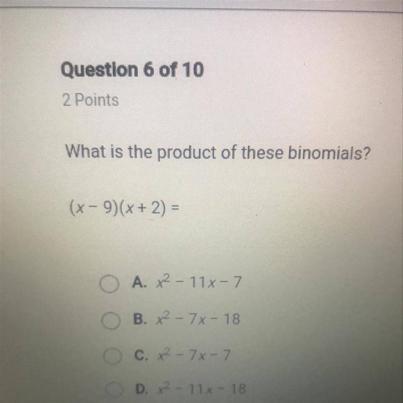 What is the product of the binomials-example-1